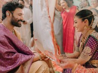 Bellamkonda Sai Sreenivas and Kavya Marriage Photos